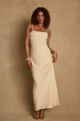 Canary Baby Yellow Maxi Dress