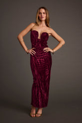 Jones Mulberry Maxi Dress