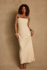 Canary Baby Yellow Maxi Dress